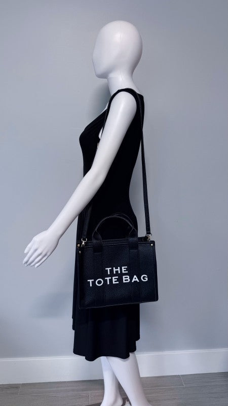 Design Tote Bag Medium Size Black