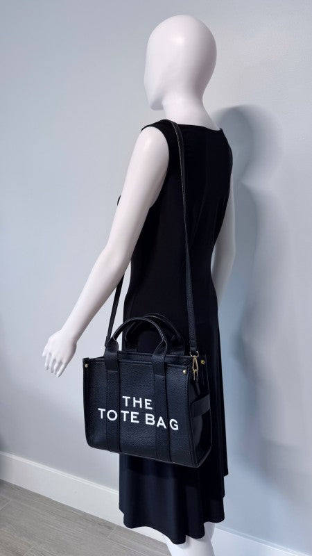 Design Tote Bag Medium Size Black