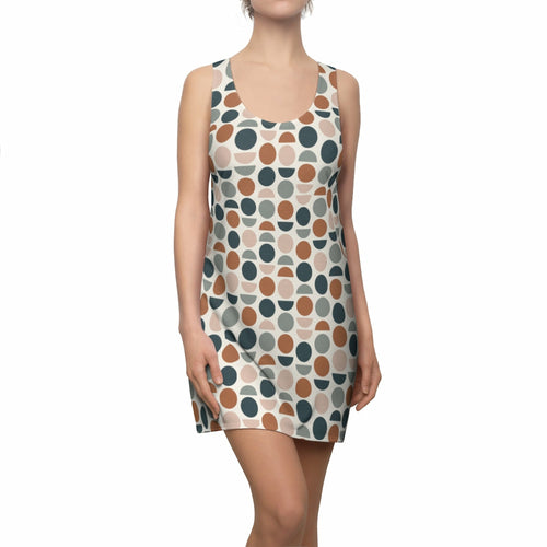 2882Sport™ Halves & Wholes Retro Dot Racerback Dress
