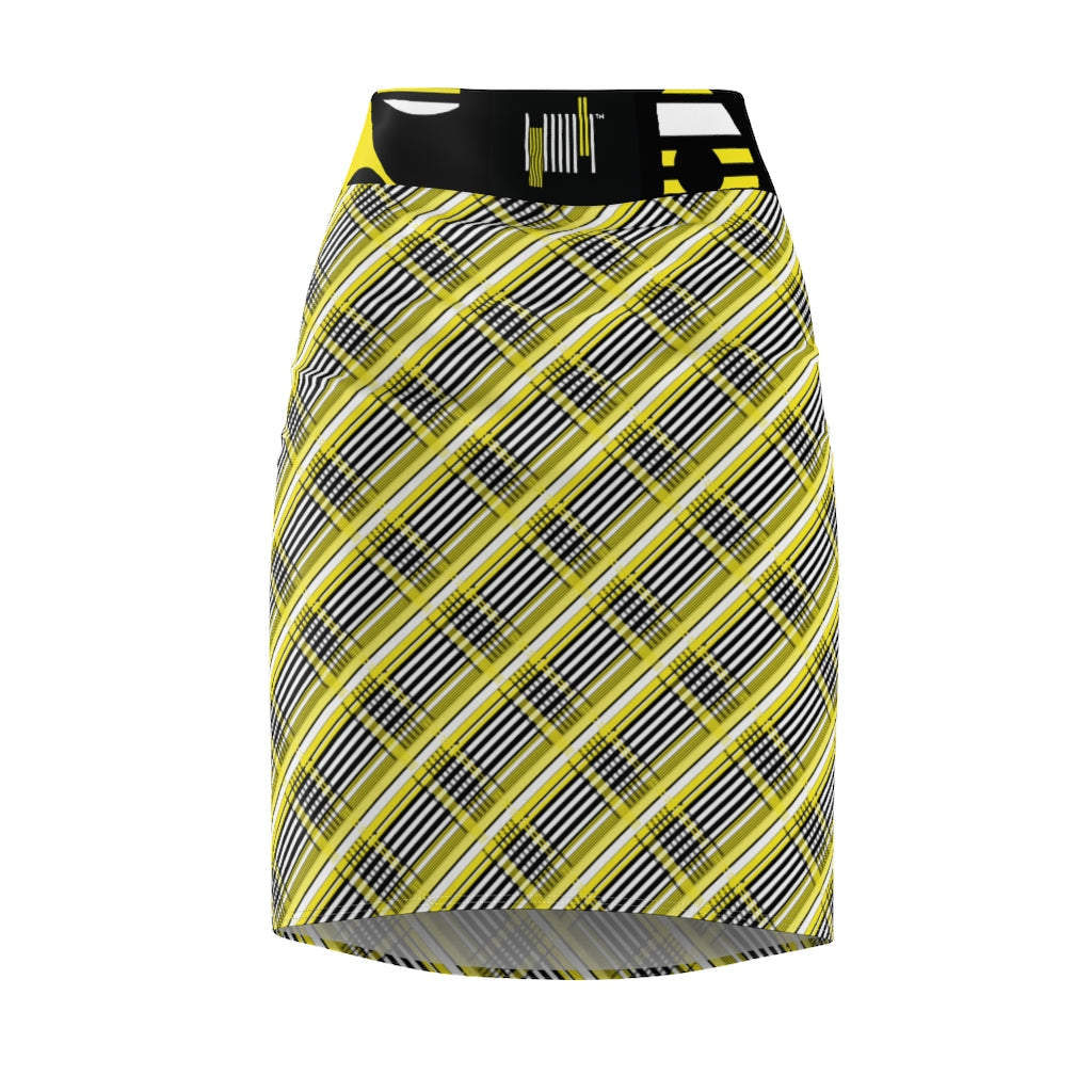 2882Sport™ Dark Academia Classic Plaid Pencil Skirt