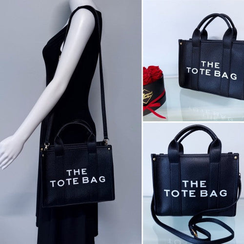 Design Tote Bag Medium Size Black