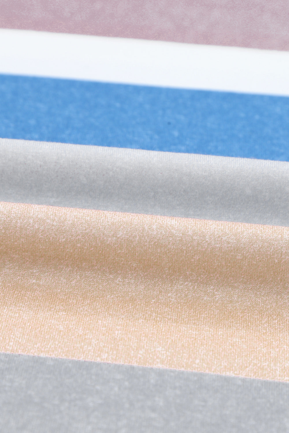 Multicolor Striped Pocket T Shirt Dress