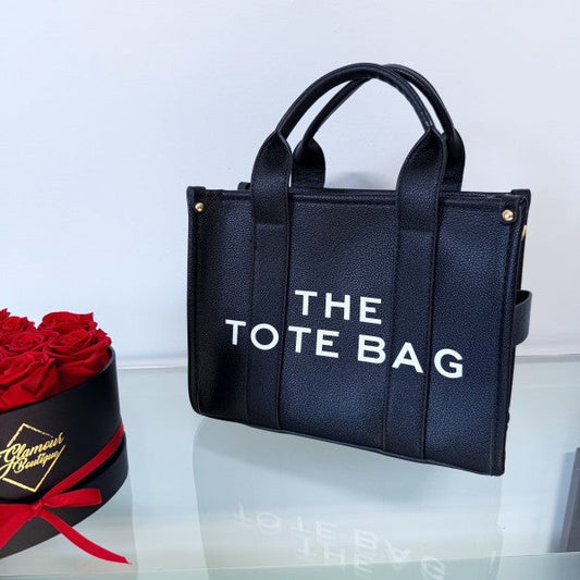 Design Tote Bag Medium Size Black