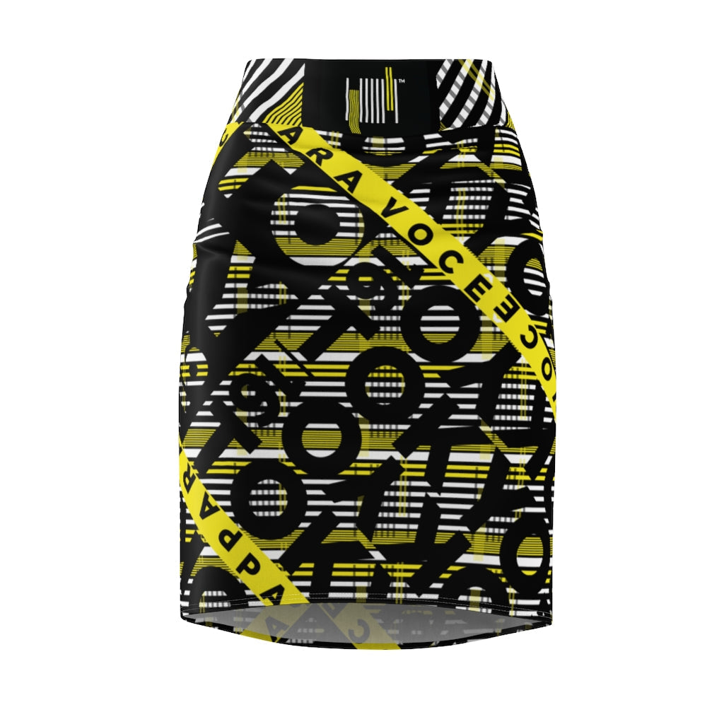 2882Sport™ Tokyo_16 Dark Academia Plaid Pencil Skirt